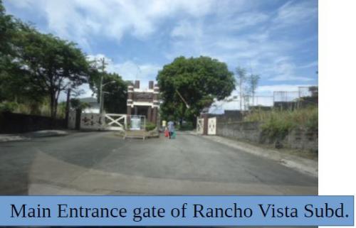 Lot 16 Block 5 Rancho Vista Subdivision Brgy. Santiago Santo Tomas Batangas