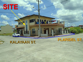 Lot 10 and 11 Block 21 corner of Road Lot 26 27 Calmar Homes Subdivision Brgy. Kanlurang Mayao Lucena City Quezon